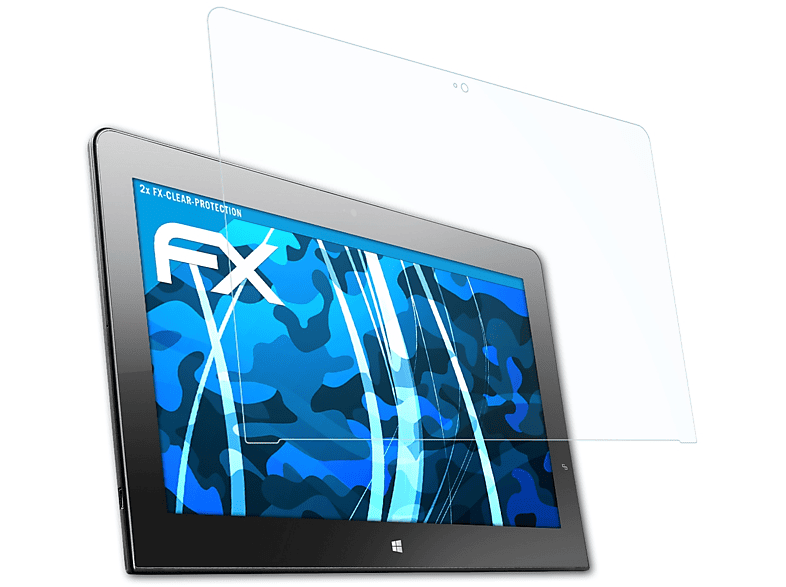 ATFOLIX 2x FX-Clear Displayschutz(für Lenovo ThinkPad Helix (2nd Generation))