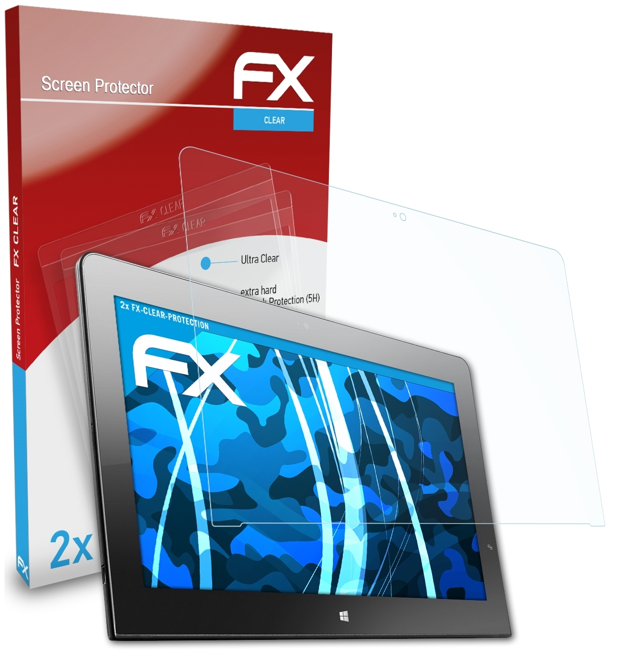 ATFOLIX 2x Lenovo FX-Clear Generation)) Displayschutz(für ThinkPad Helix (2nd