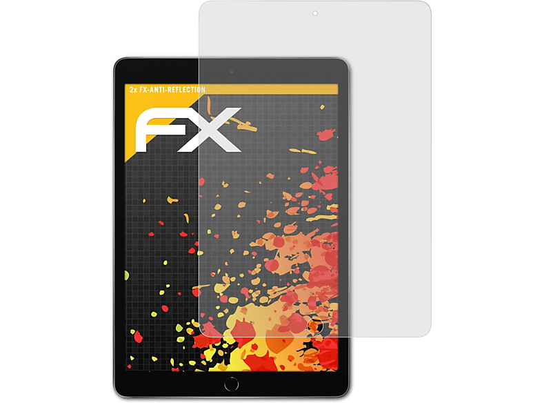 (2020)) Apple iPad Displayschutz(für FX-Antireflex ATFOLIX 2x