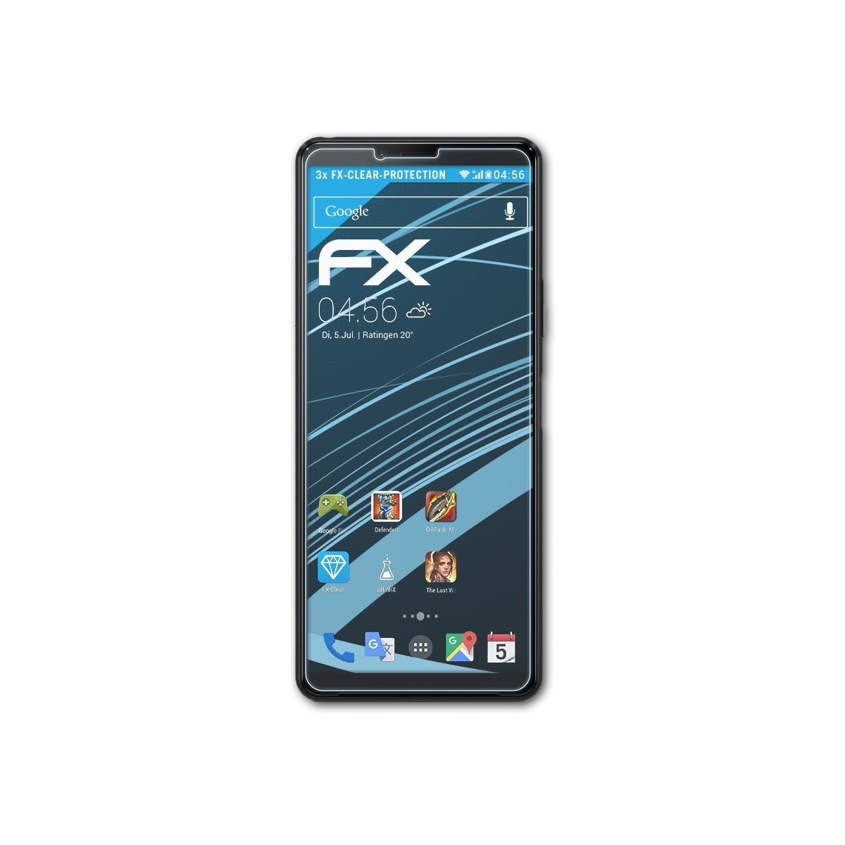 3x Sony FX-Clear Displayschutz(für 10 II) ATFOLIX Xperia