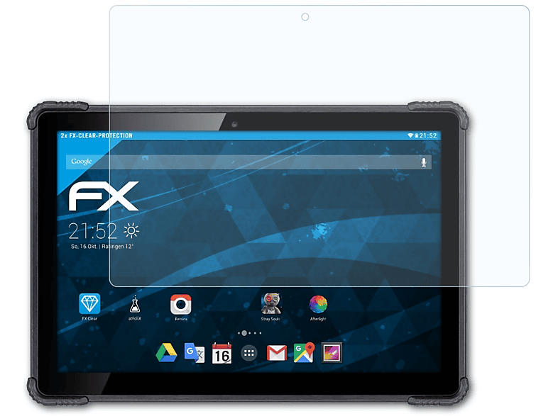 ATFOLIX 2x FX-Clear Displayschutz(für Sense Archos 101X)