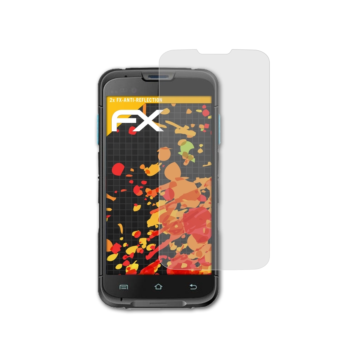 Unitech FX-Antireflex 2x EA600) ATFOLIX Displayschutz(für