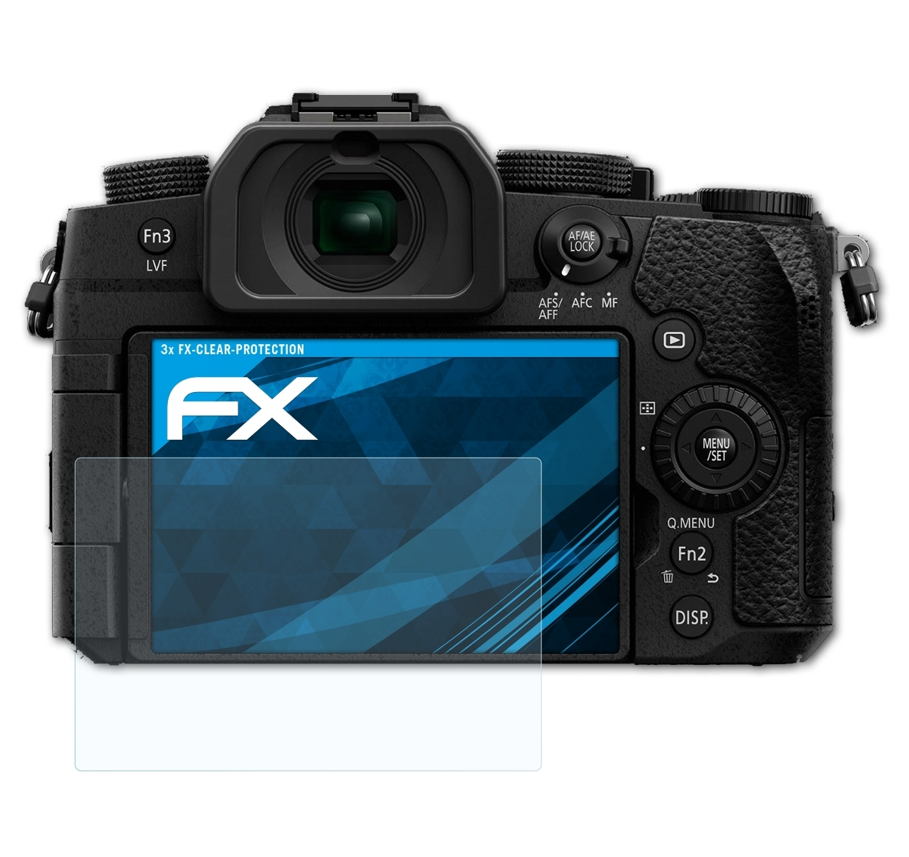 DC-G95) FX-Clear Lumix 3x ATFOLIX Displayschutz(für Panasonic
