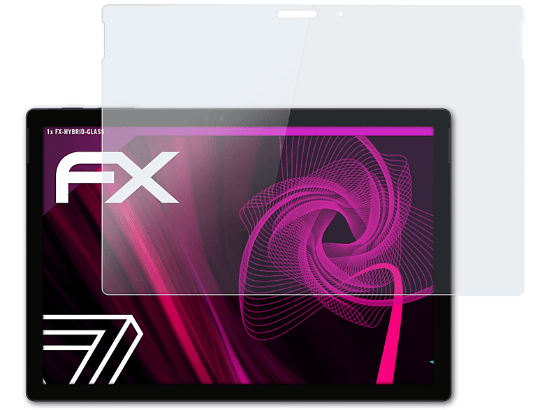 Microsoft FX-Hybrid-Glass Surface Pro 6) ATFOLIX Schutzglas(für