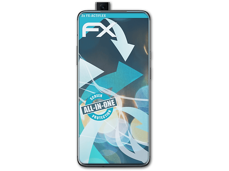 ATFOLIX 3x FX-ActiFleX Displayschutz(für OnePlus 7 Pro)