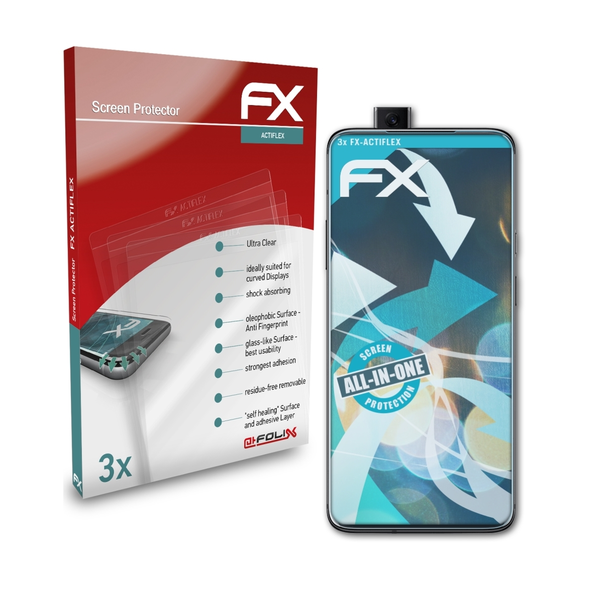 7 FX-ActiFleX 3x Displayschutz(für ATFOLIX Pro) OnePlus