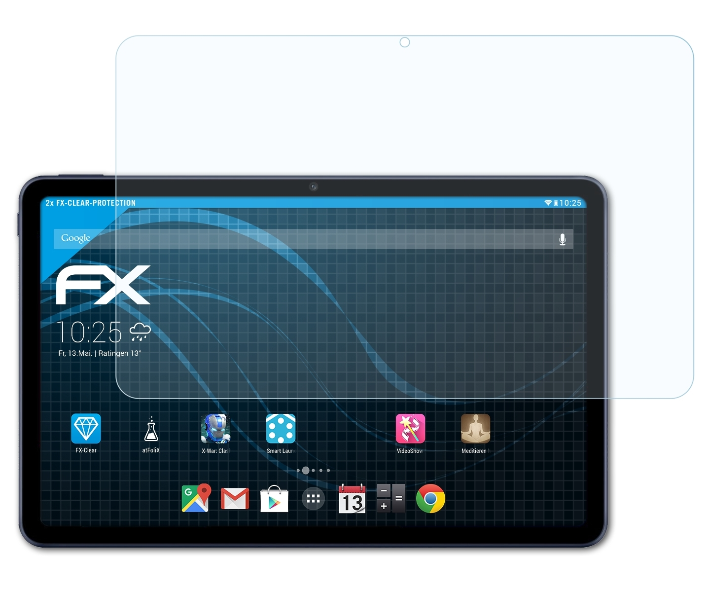 New) Displayschutz(für 2x ATFOLIX Huawei MatePad FX-Clear