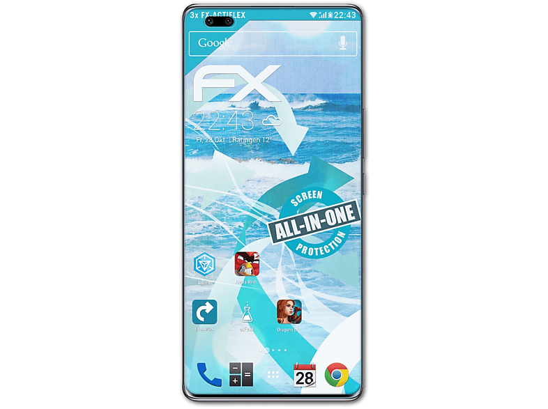FX-ActiFleX Displayschutz(für 50 3x ATFOLIX Honor Pro)