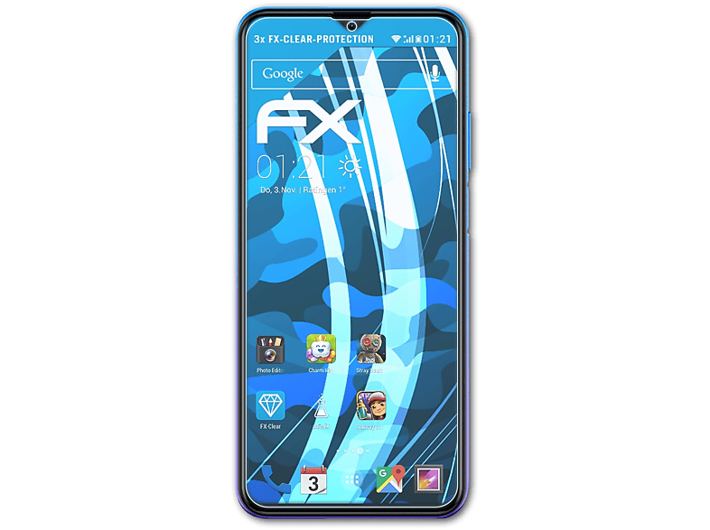 ATFOLIX 3x FX-Clear Displayschutz(für Ulefone Note 12P) | Displayschutzfolien & Gläser