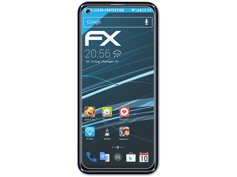 FX-Clear W41 3x ATFOLIX Displayschutz(für Pro) LG