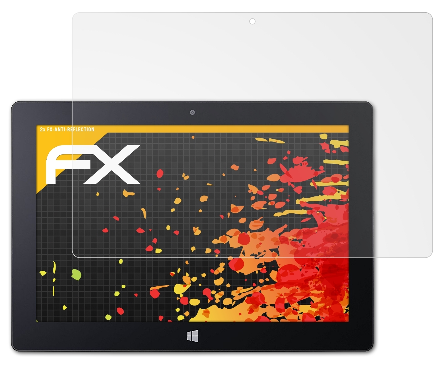10) FX-Antireflex Switch 2x Acer Displayschutz(für One ATFOLIX