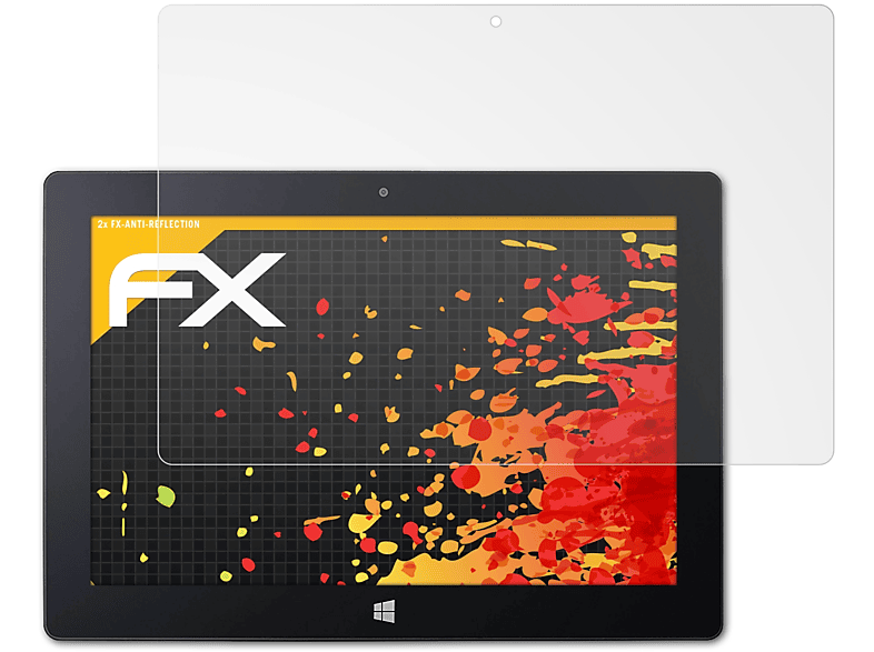 ATFOLIX 2x Displayschutz(für Switch Acer FX-Antireflex One 10)