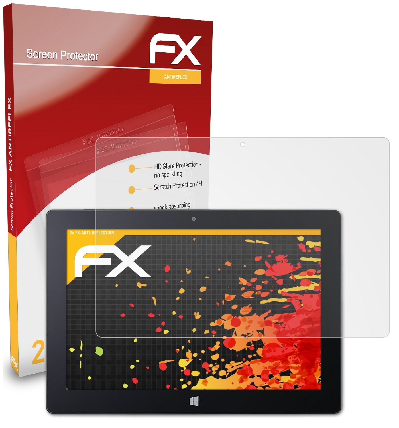 Switch 2x ATFOLIX Displayschutz(für Acer FX-Antireflex 10) One