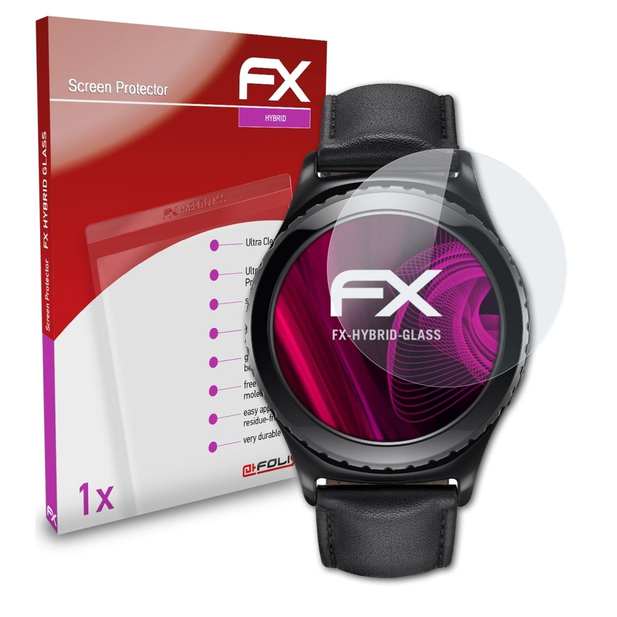 ATFOLIX FX-Hybrid-Glass Gear Samsung Schutzglas(für S2)