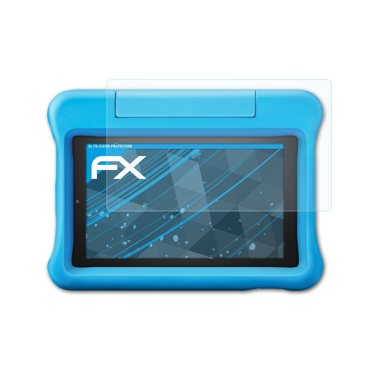 2019)) 7 FX-Clear (Model Displayschutz(für ATFOLIX Amazon 2x Kids Fire Edition