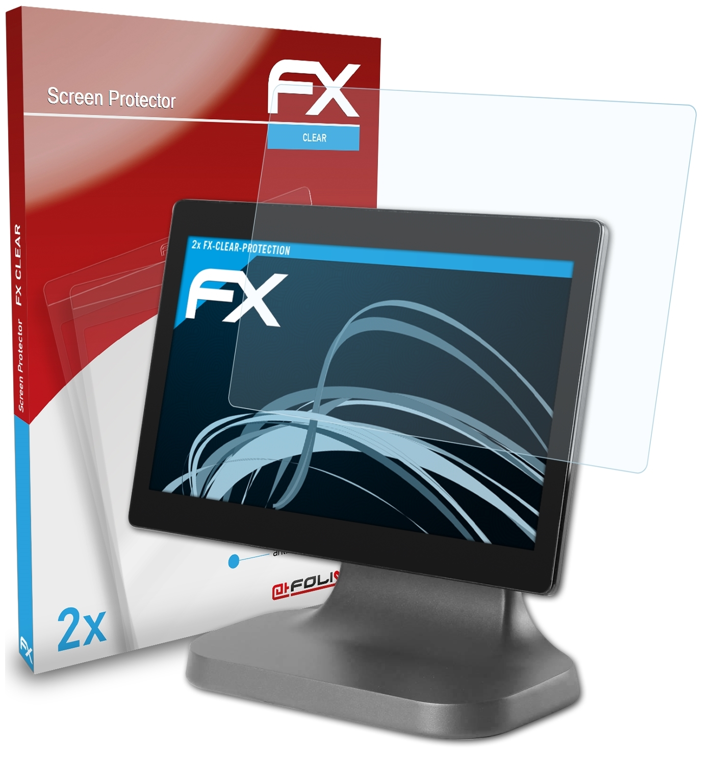 T2 FX-Clear Displayschutz(für 2x Lite) ATFOLIX Sunmi