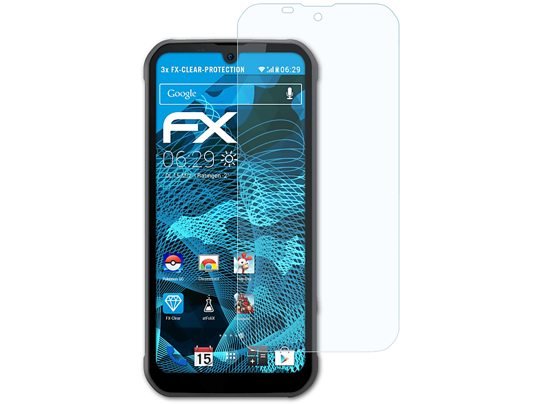 Gigaset FX-Clear ATFOLIX Displayschutz(für 3x GX290)
