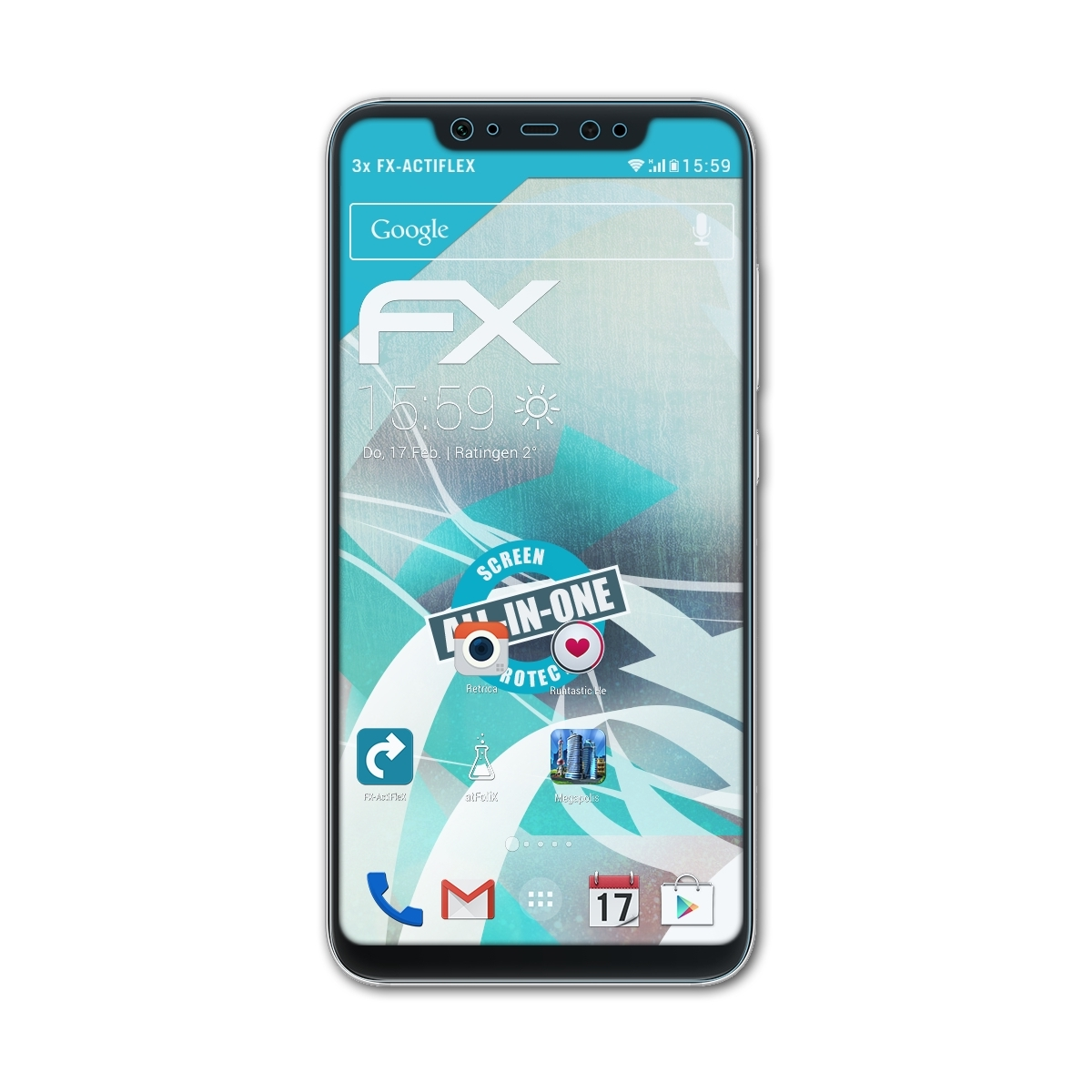 FX-ActiFleX Displayschutz(für 8) Mi ATFOLIX 3x Xiaomi