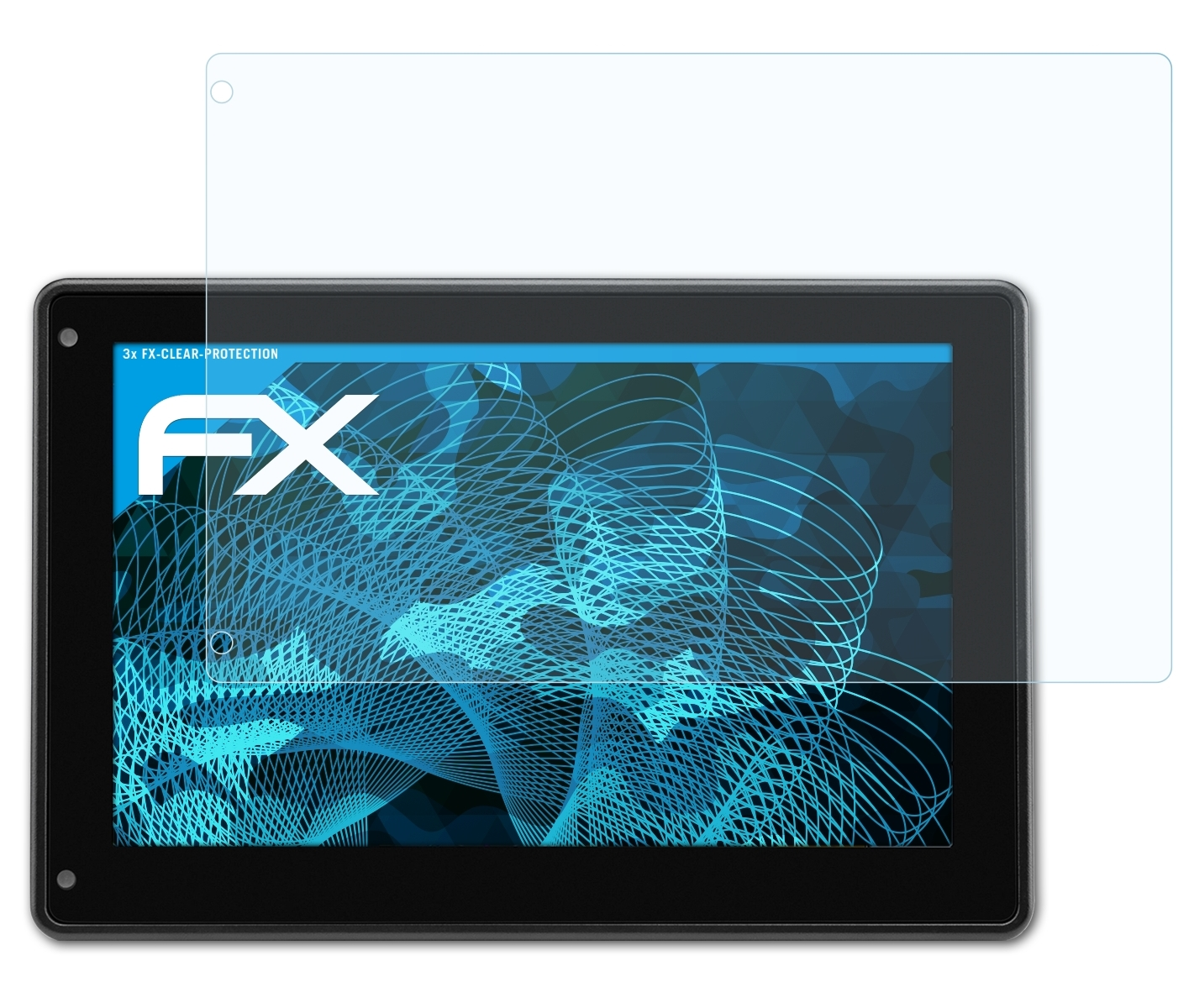 Displayschutz(für FX-Clear 3x Aera 760) ATFOLIX Garmin