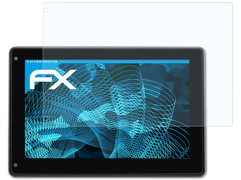 Displayschutz(für FX-Clear 3x Aera 760) ATFOLIX Garmin