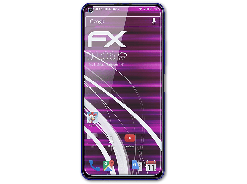 FX-Hybrid-Glass UMiDigi F2) Schutzglas(für ATFOLIX