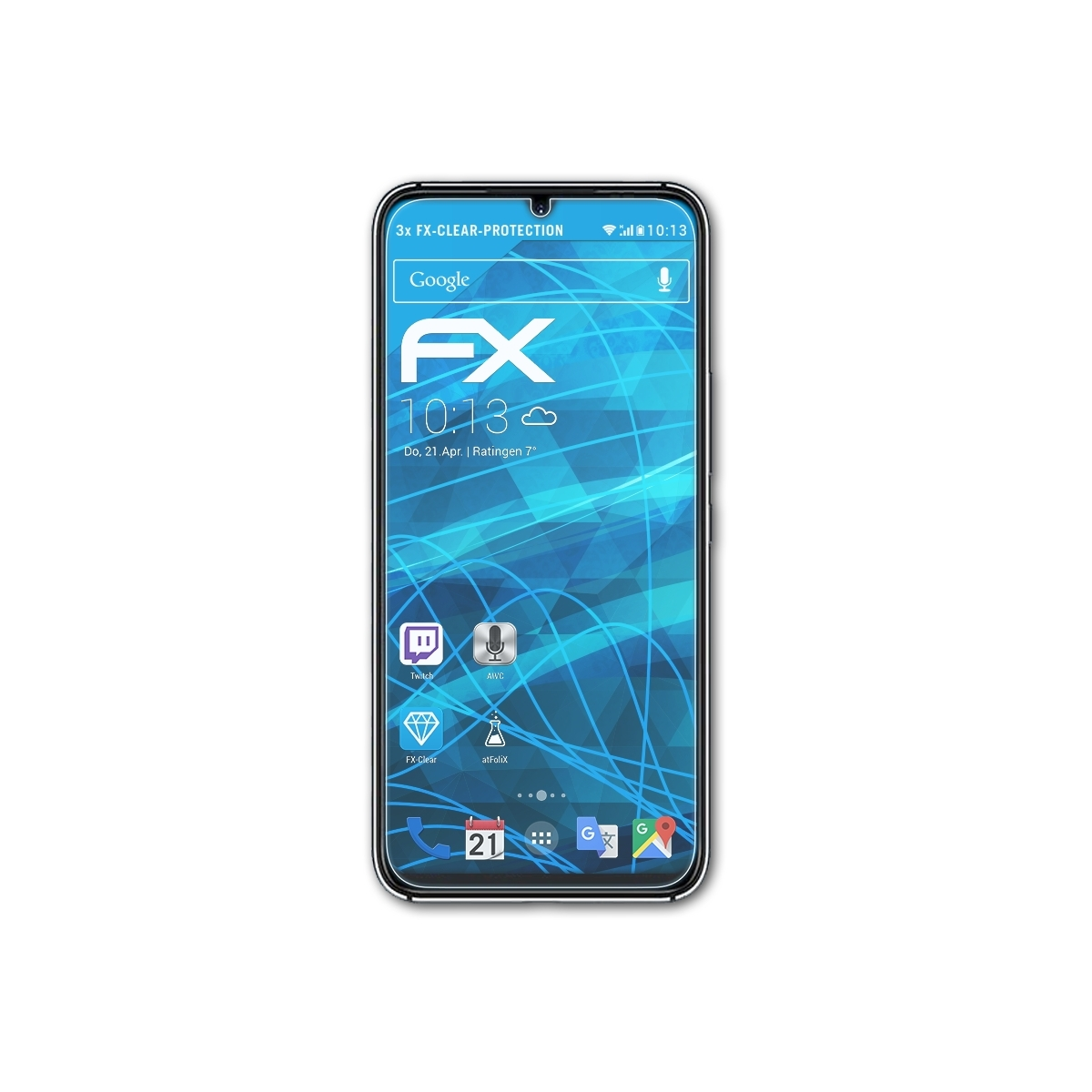 ATFOLIX 3x FX-Clear Displayschutz(für A7 UMiDigi Pro)