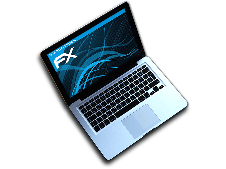 ATFOLIX 2x FX-Clear Displayschutz(für Apple MacBook Pro Trackpad (A1286 A1278 A1502 A1534))