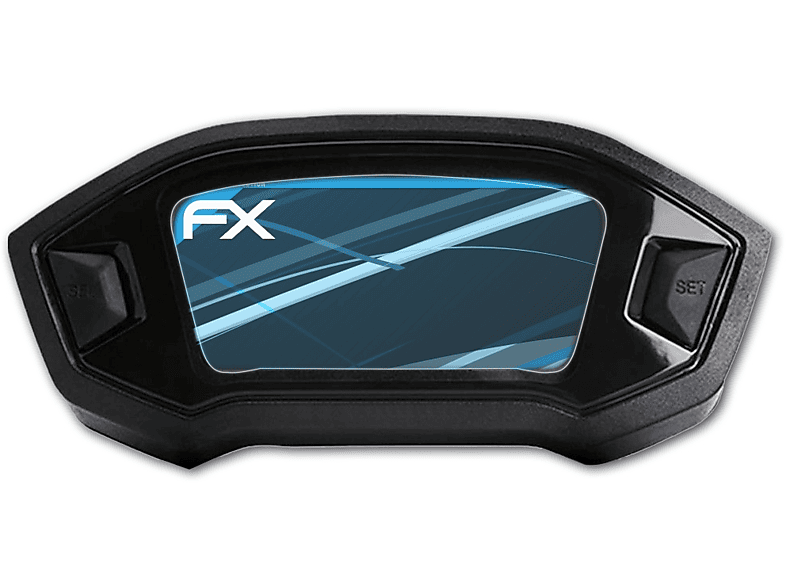 600 Honda 3x ATFOLIX CBR FX-Clear F/RR) Displayschutz(für
