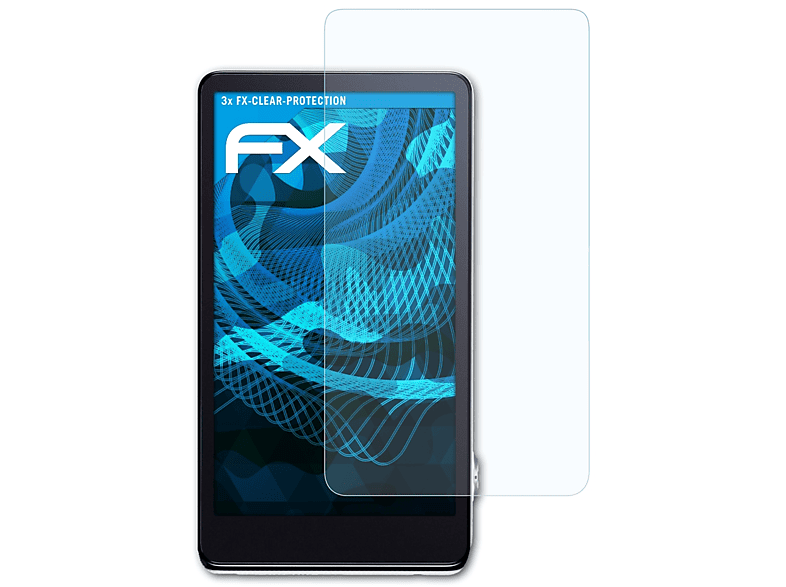 ATFOLIX 3x FX-Clear Galaxy Displayschutz(für Samsung (EK-GC100)) Camera