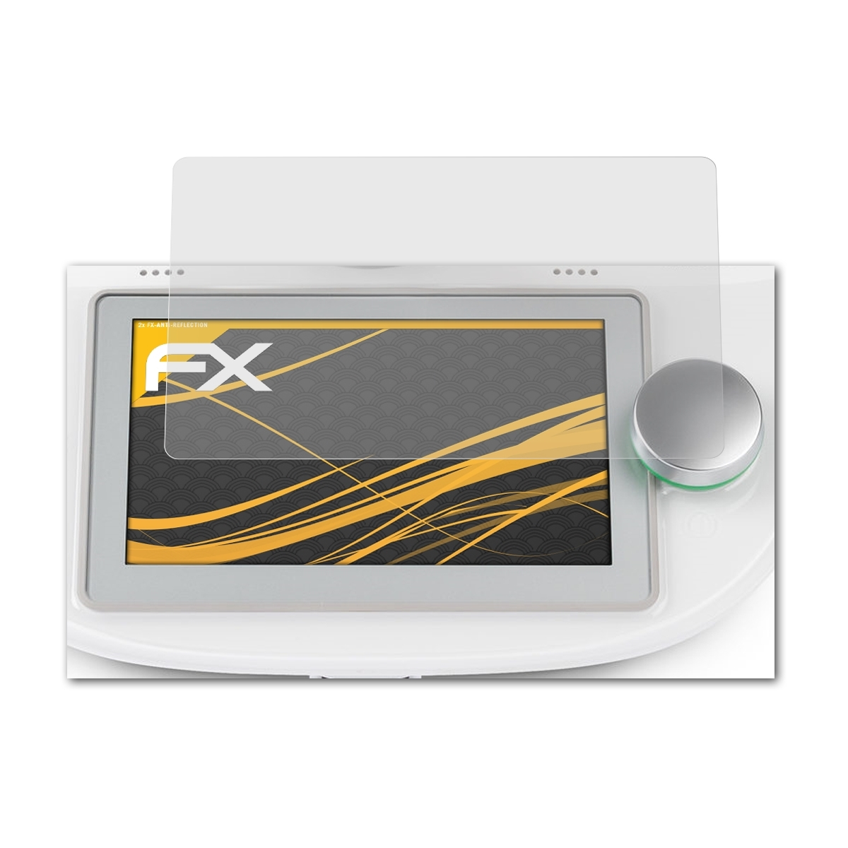 ATFOLIX 2x FX-Antireflex Displayschutz(für Vorwerk TM6®) Thermomix®