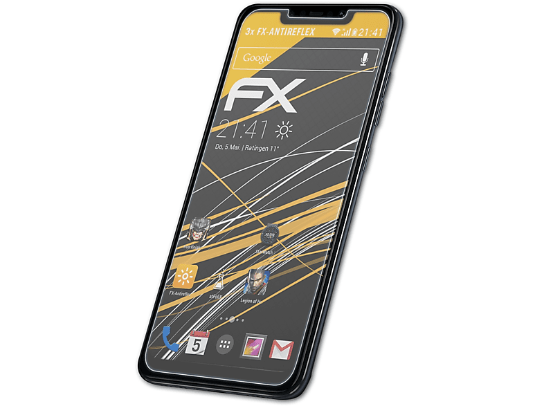 F1) Xiaomi FX-Antireflex Poco Displayschutz(für ATFOLIX 3x