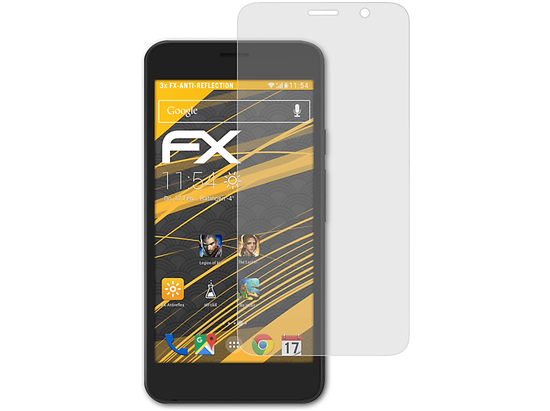 Archos 55 3x Access Displayschutz(für 3G) ATFOLIX FX-Antireflex