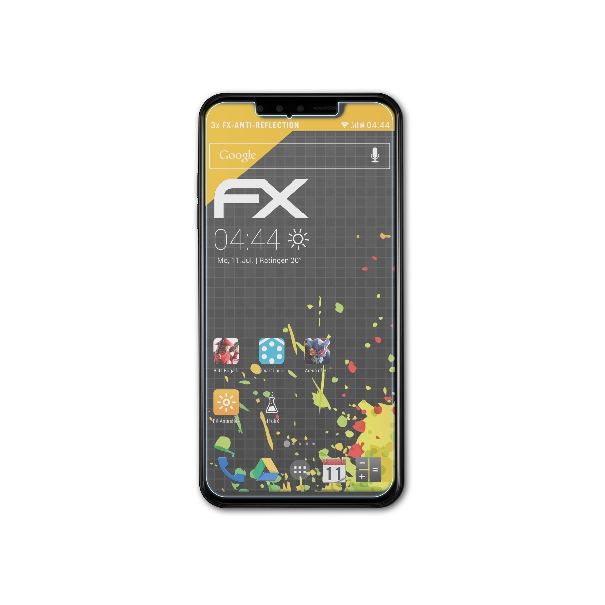LG 3x Displayschutz(für ATFOLIX G8s FX-Antireflex ThinQ)