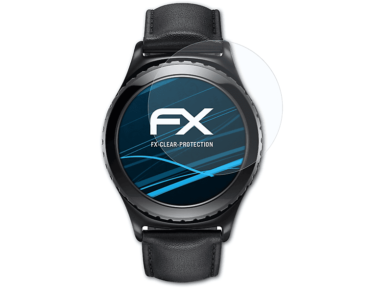 ATFOLIX 3x FX-Clear Samsung Displayschutz(für Gear S2)