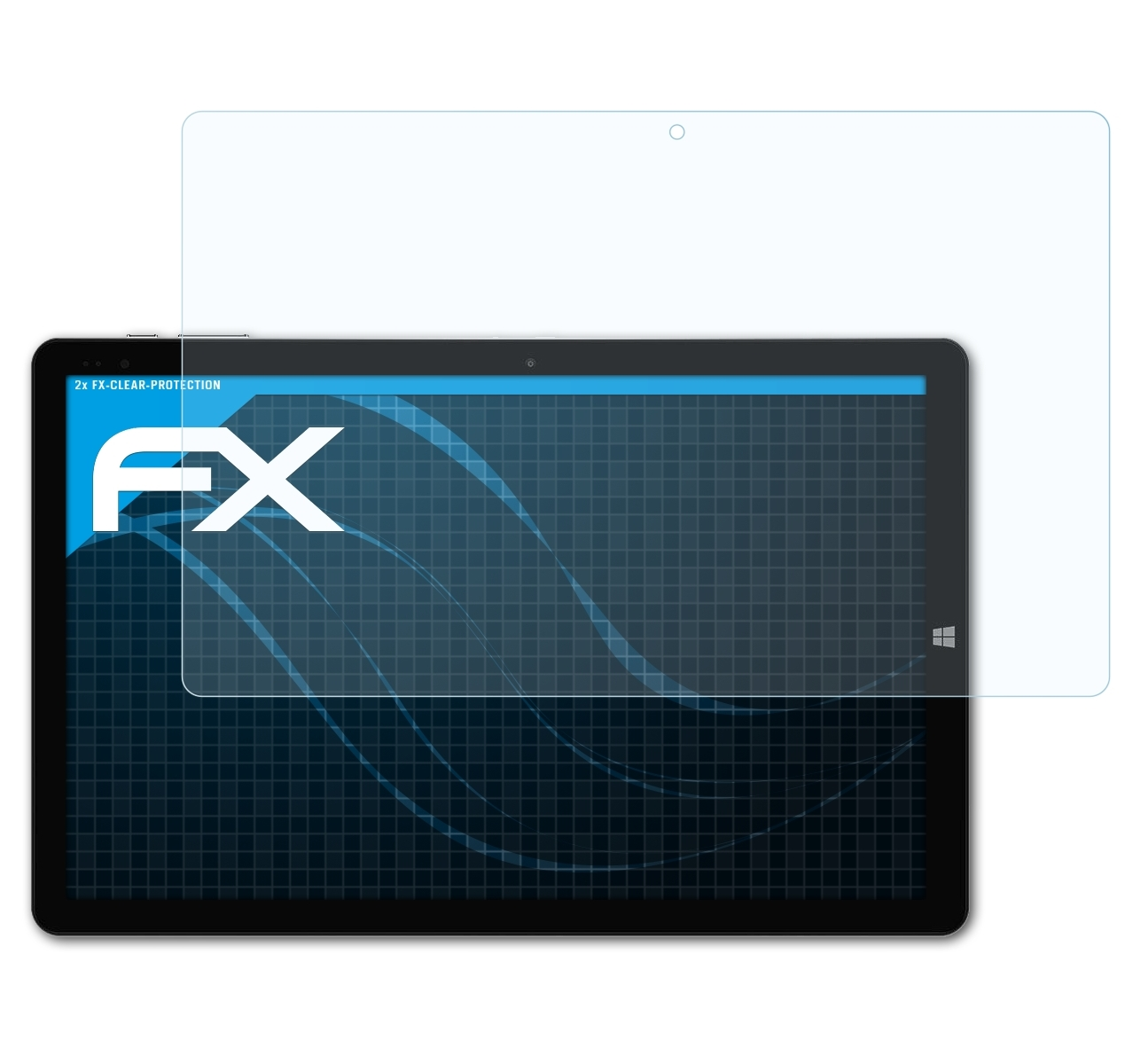 ATFOLIX 2x FX-Clear Displayschutz(für Chuwi Hi10 X)