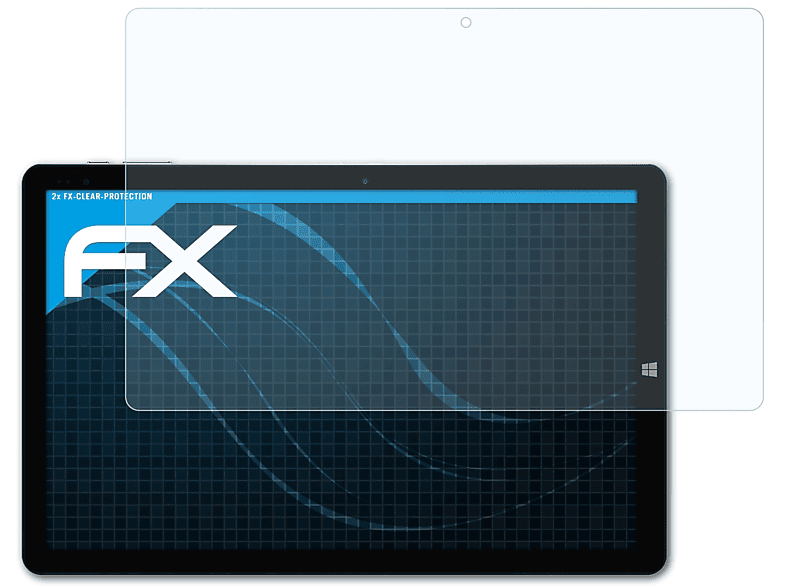 ATFOLIX 2x FX-Clear Hi10 X) Displayschutz(für Chuwi