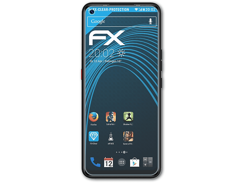 ATFOLIX 3x FX-Clear Displayschutz(für Tecno Pova)