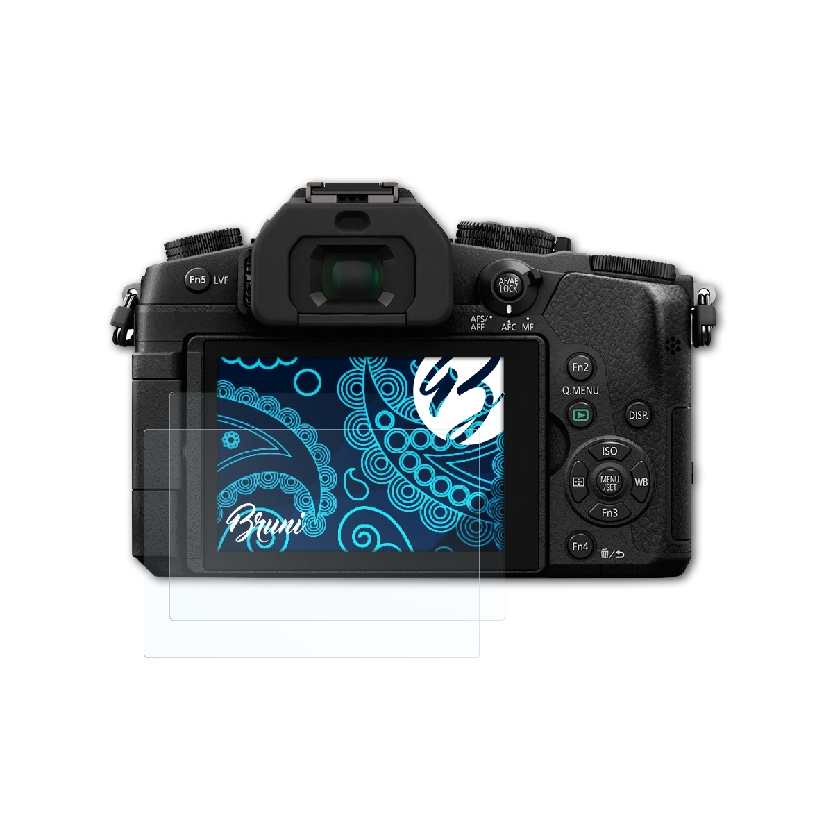 brotect Pellicola Protettiva Vetro per Panasonic Lumix DMC-G81 Protezione Schermo [Durezza Estrema 9H, Chiaro