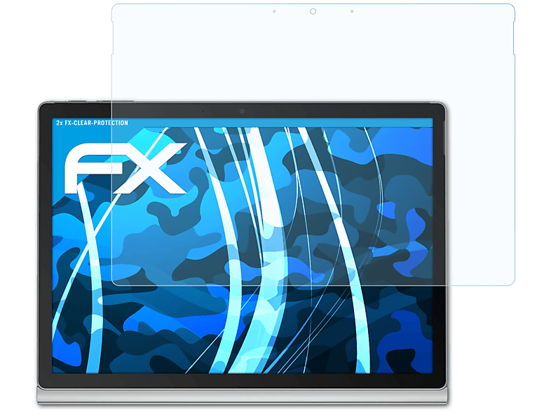 FX-Clear Microsoft ATFOLIX 2x Book Surface inch)) 3 Displayschutz(für (13,5