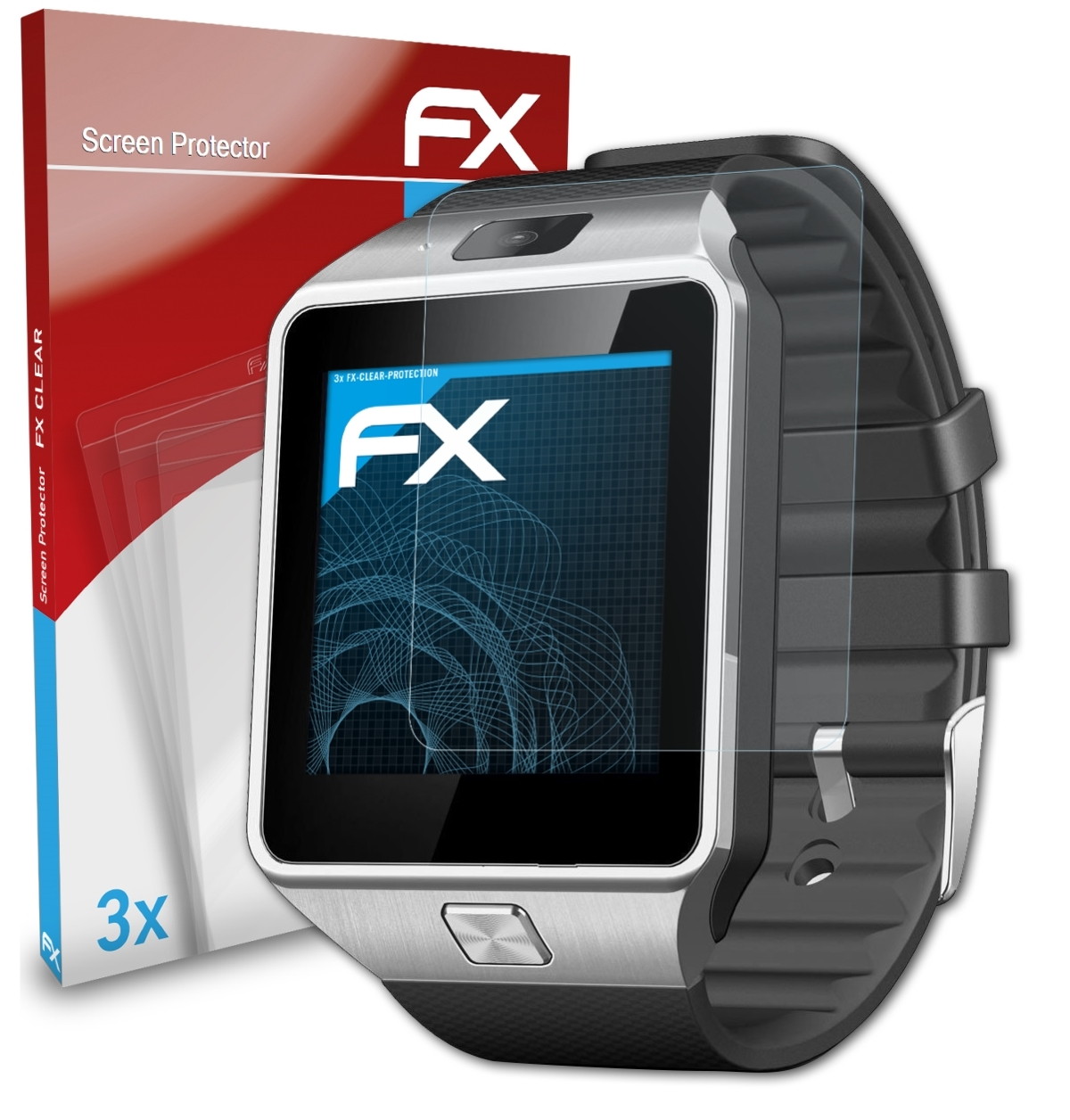 ATFOLIX 3x FX-Clear Displayschutz(für Padgene DZ09)