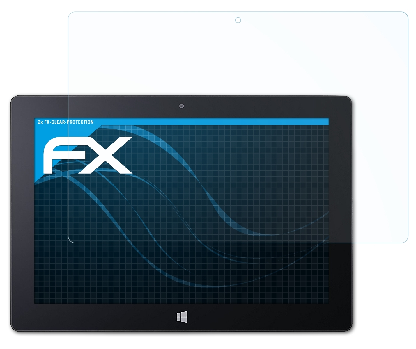 ATFOLIX One Switch Acer 10) Displayschutz(für FX-Clear 2x