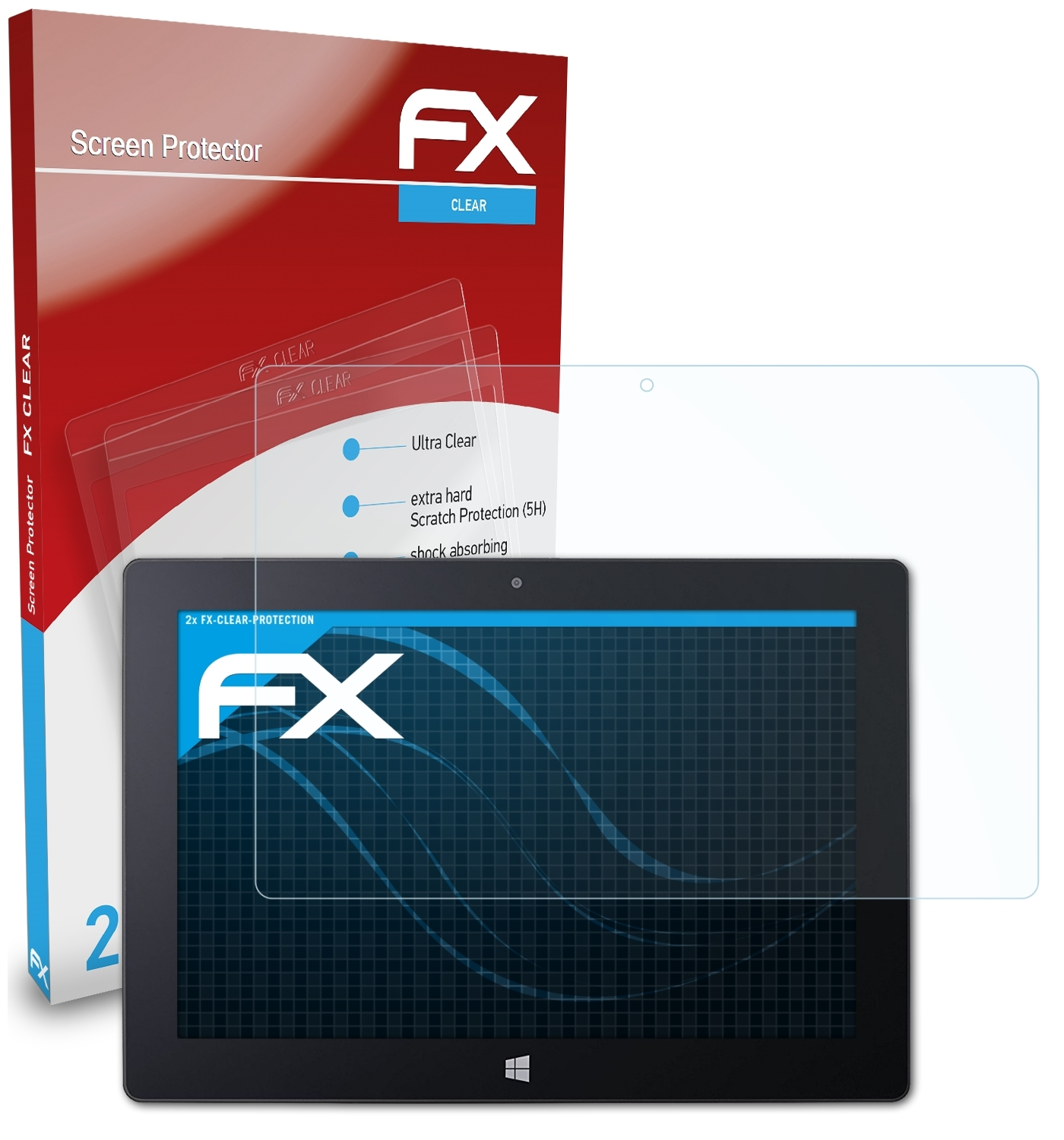 ATFOLIX One Switch Acer 10) Displayschutz(für FX-Clear 2x