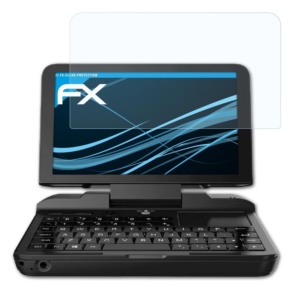 Displayschutz(für FX-Clear ATFOLIX 2x MicroPC) GPD