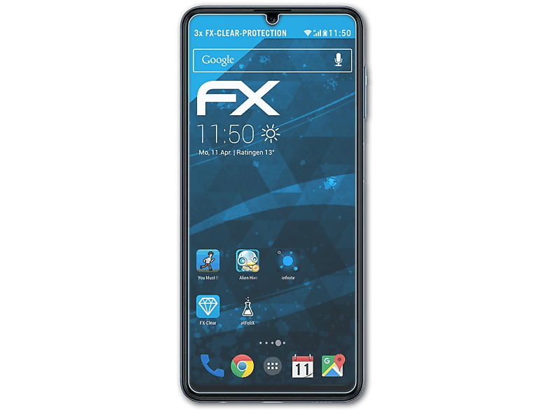 ATFOLIX 3x FX-Clear Displayschutz(für Samsung Galaxy M32) | Displayschutzfolien & Gläser