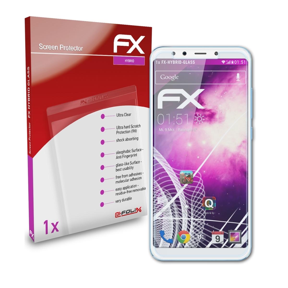 ATFOLIX FX-Hybrid-Glass Schutzglas(für Xiaomi A2) Mi