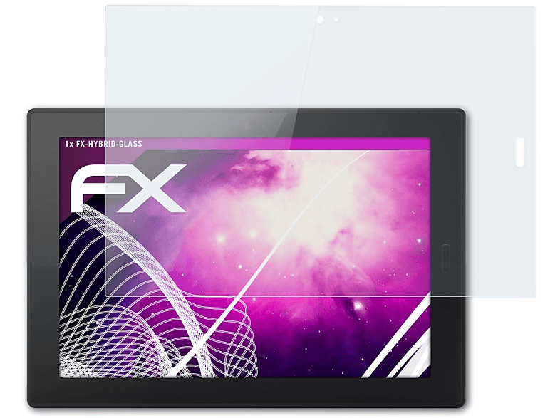 ATFOLIX FX-Hybrid-Glass Schutzglas(für Lenovo Tablet 10)