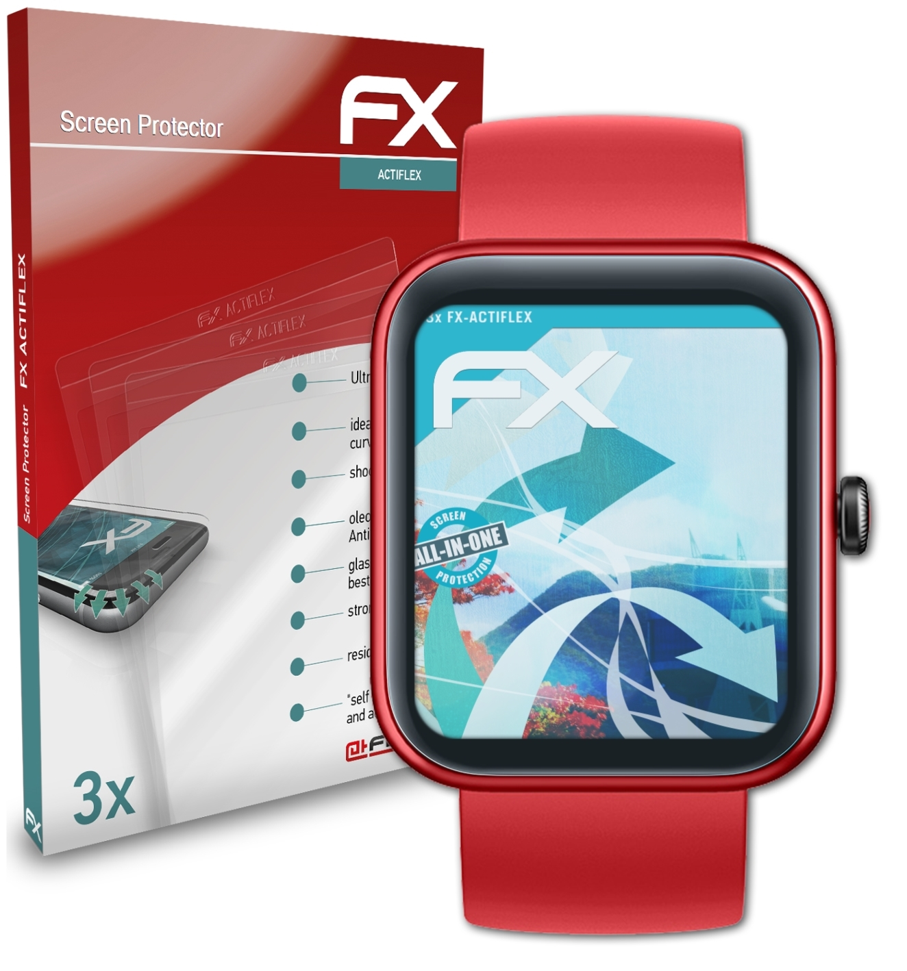 3x FX-ActiFleX ATFOLIX DOOGEE Pro) Displayschutz(für CS2