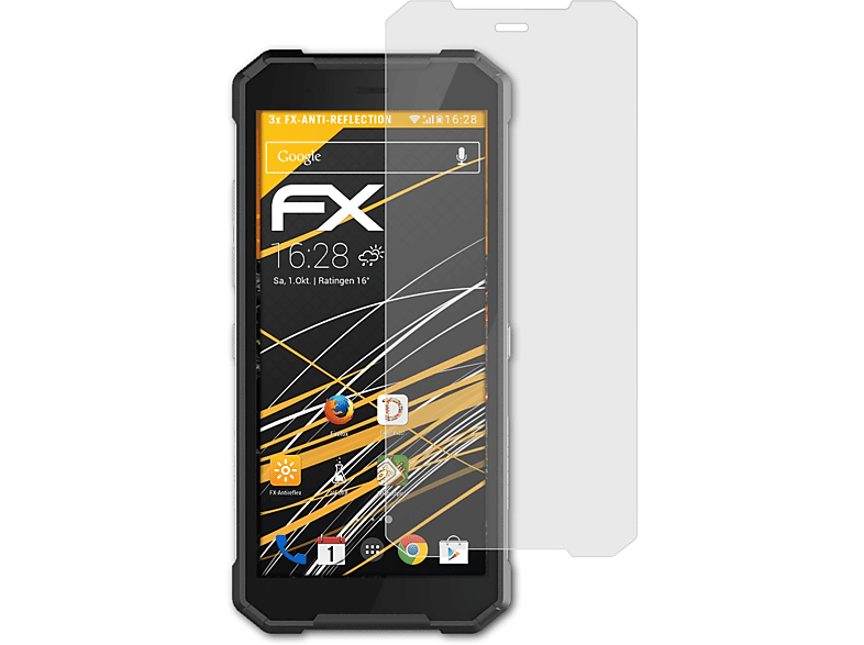 Explorer) Displayschutz(für Hammer FX-Antireflex myPhone ATFOLIX 3x