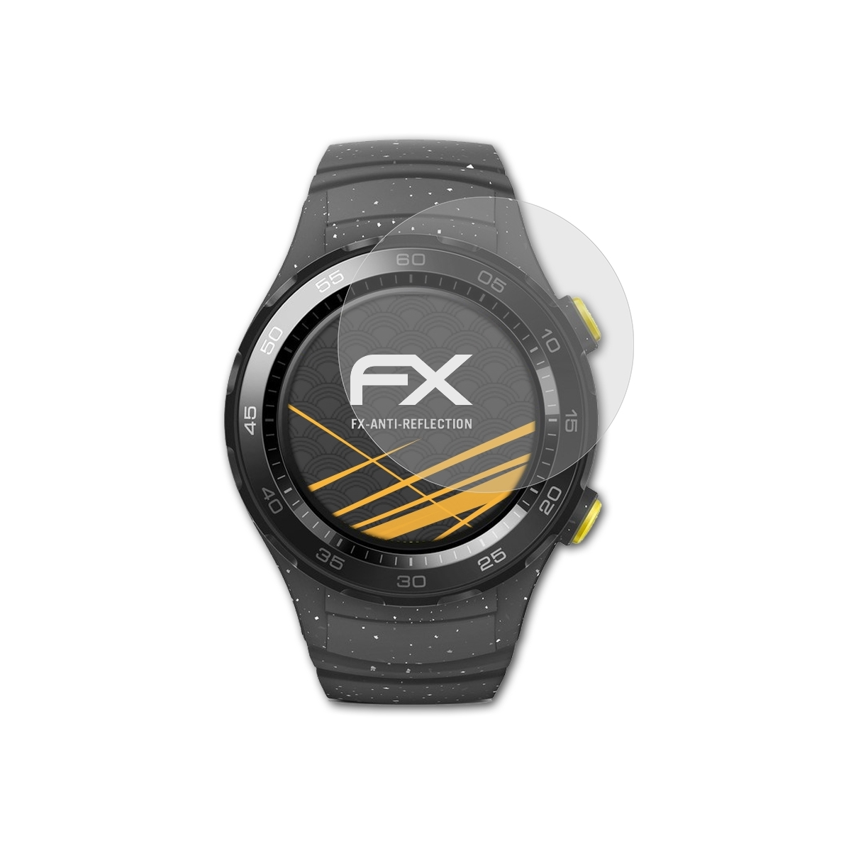 Displayschutz(für 2) Huawei Watch FX-Antireflex ATFOLIX 3x