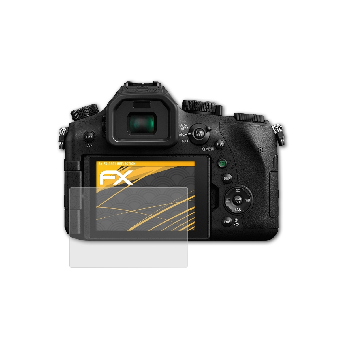 Panasonic FX-Antireflex Lumix Displayschutz(für / DMC-FZ2000 ATFOLIX 3x FZ2500)